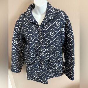 Magic Mountain Navy Bandhani Quilted Jacket Large
Artsy teacher